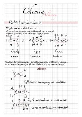 Węglowodory nasycone i nienasycone: przykłady i właściwości