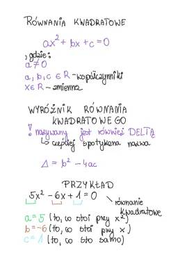 Równania Kwadratowe Zadania z Rozwiązaniami dla Dzieci