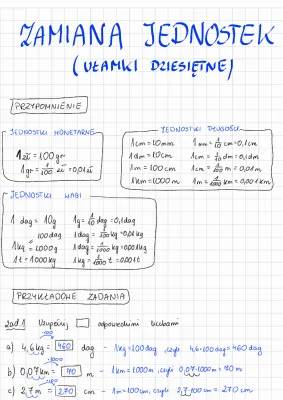 Unit Conversion and Decimal Fractions for 5th Graders