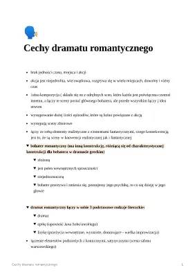 Cechy i Przykłady Dramatów Romantycznych - Kordian, Dziady cz. 2 i 3, Nie-Boska komedia