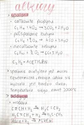 Przygody z chemią: Spalanie propynu i inne eksperymenty