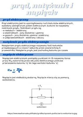 Prąd elektryczny klasa 8: Jak mierzyć napięcie i natężenie prądu