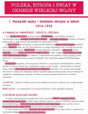 1 Wojna Światowa: Przyczyny, Skutki i Najważniejsze Informacje