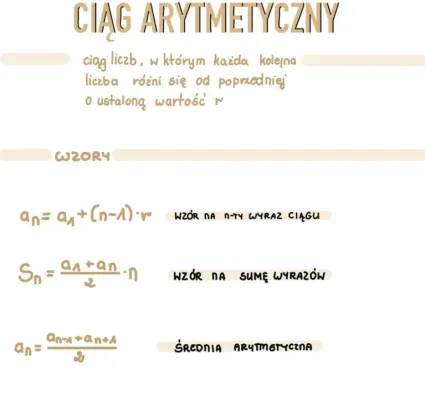 Zabawa z Ciągami: Arytmetyczne i Geometryczne Wzory dla Każdego!