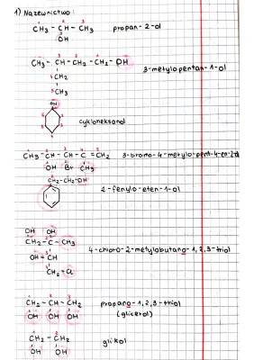 Jak Powstają i Działają Alkohole Jedno- i Wielohydroksylowe