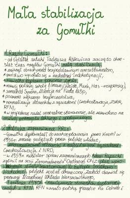 Rządy Gomułki: Jak Władysław Gomułka stracił władzę w 1970?