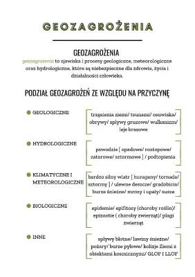 geozagrożenia 