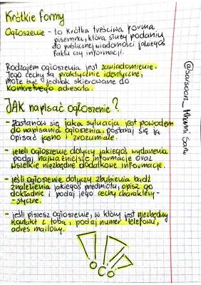 Jak Napisać Ogłoszenie - Wzór i Przykłady dla Klasy 2, 3, 4, 5, 8