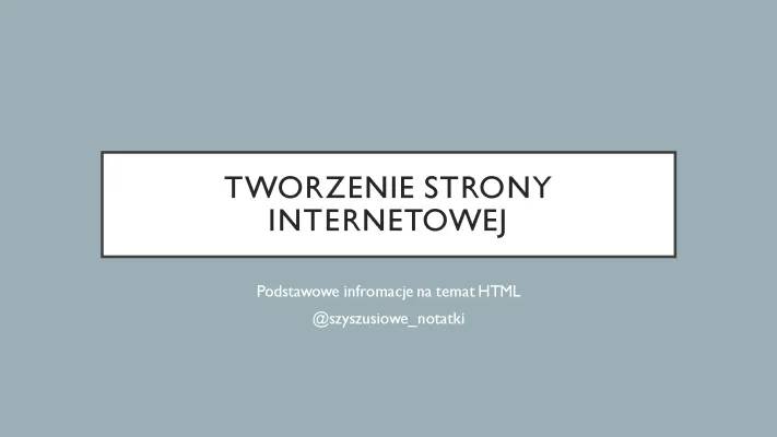 Jak zrobić fajną stronę HTML w Notatniku: Prosty przewodnik