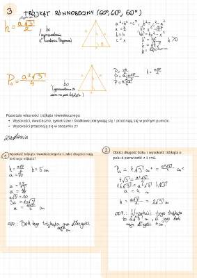 Jak Obliczyć Boki i Wysokość Trójkąta Równobocznego i Równoramiennego