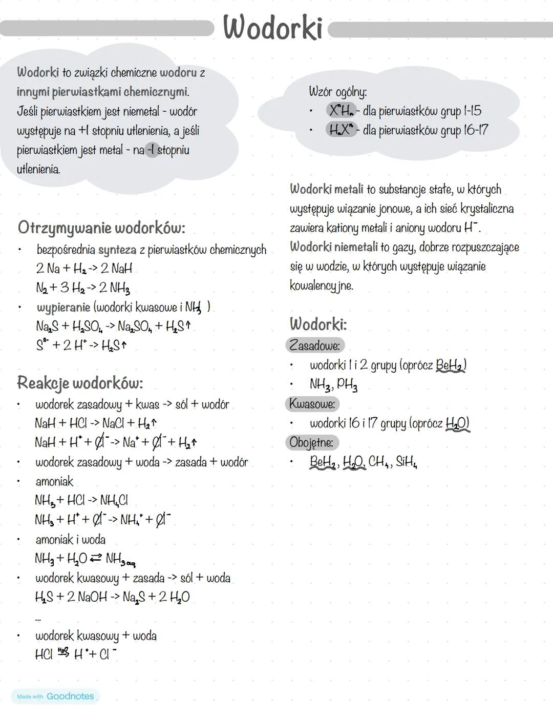 •
Kwasy
Kwasy to związki chemiczne, których cząsteczki są
zbudowane z atomów wodoru oraz reszty kwasowej.
Są to wodne roztwory o budowie kow