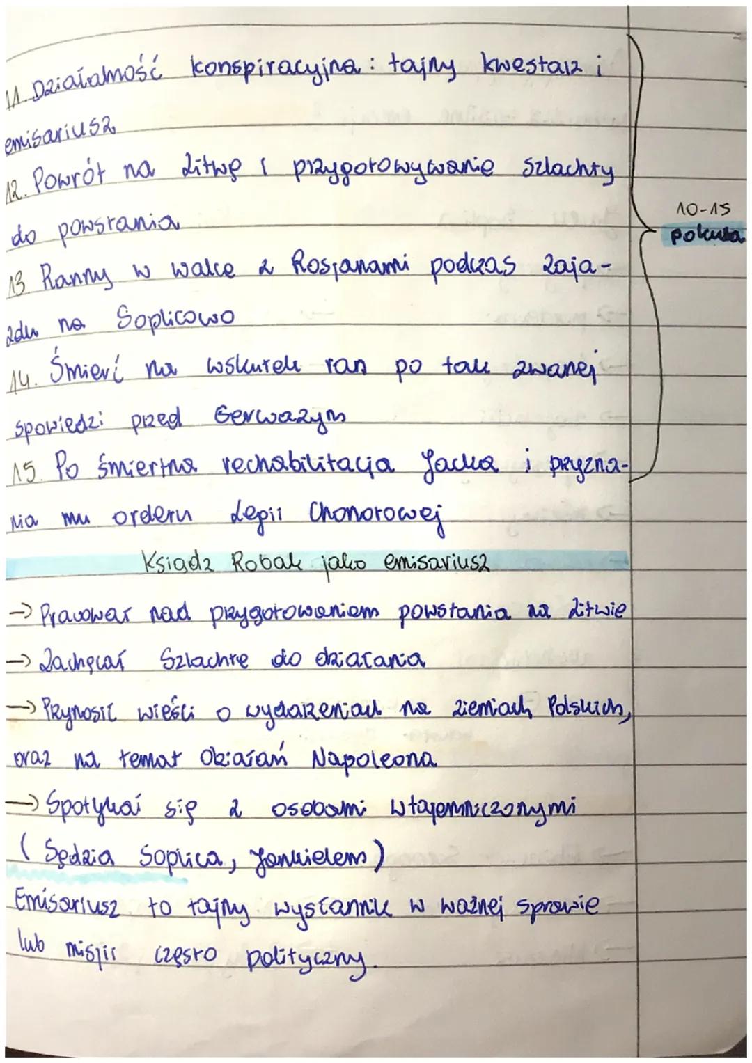 Pizyolomui
→ Ksigda Roball (imię, zakonne).
→
- Wasal
Spowiedź Jades Soplicy - historia życia
1. Awanturnicza młodość i powodzenie wśród kob