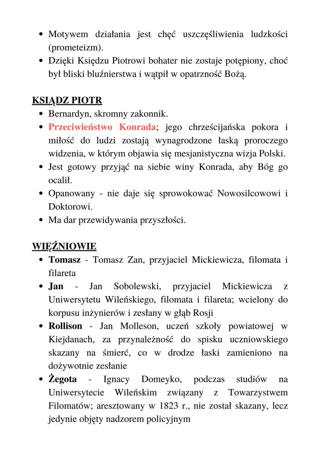 Dziady cz. III
epoka: romantyzm
dramat
romantyczny
●
autor: Adam
Mickiewicz
autentyczne
wydarzenia
01
napisane w 1832 r.
dziady drezdeńskie
