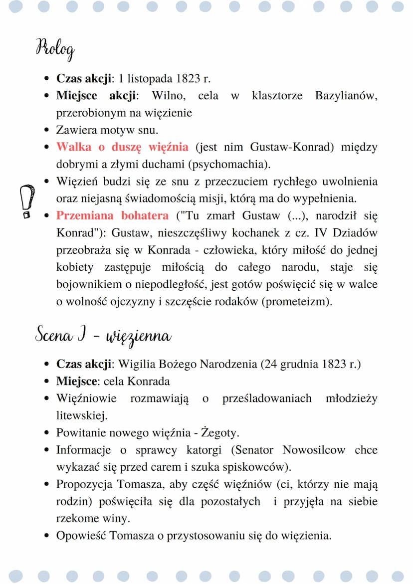 Dziady cz. III
epoka: romantyzm
dramat
romantyczny
●
autor: Adam
Mickiewicz
autentyczne
wydarzenia
01
napisane w 1832 r.
dziady drezdeńskie
