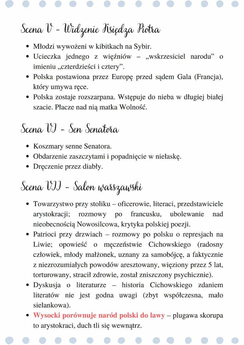Dziady cz. III
epoka: romantyzm
dramat
romantyczny
●
autor: Adam
Mickiewicz
autentyczne
wydarzenia
01
napisane w 1832 r.
dziady drezdeńskie
