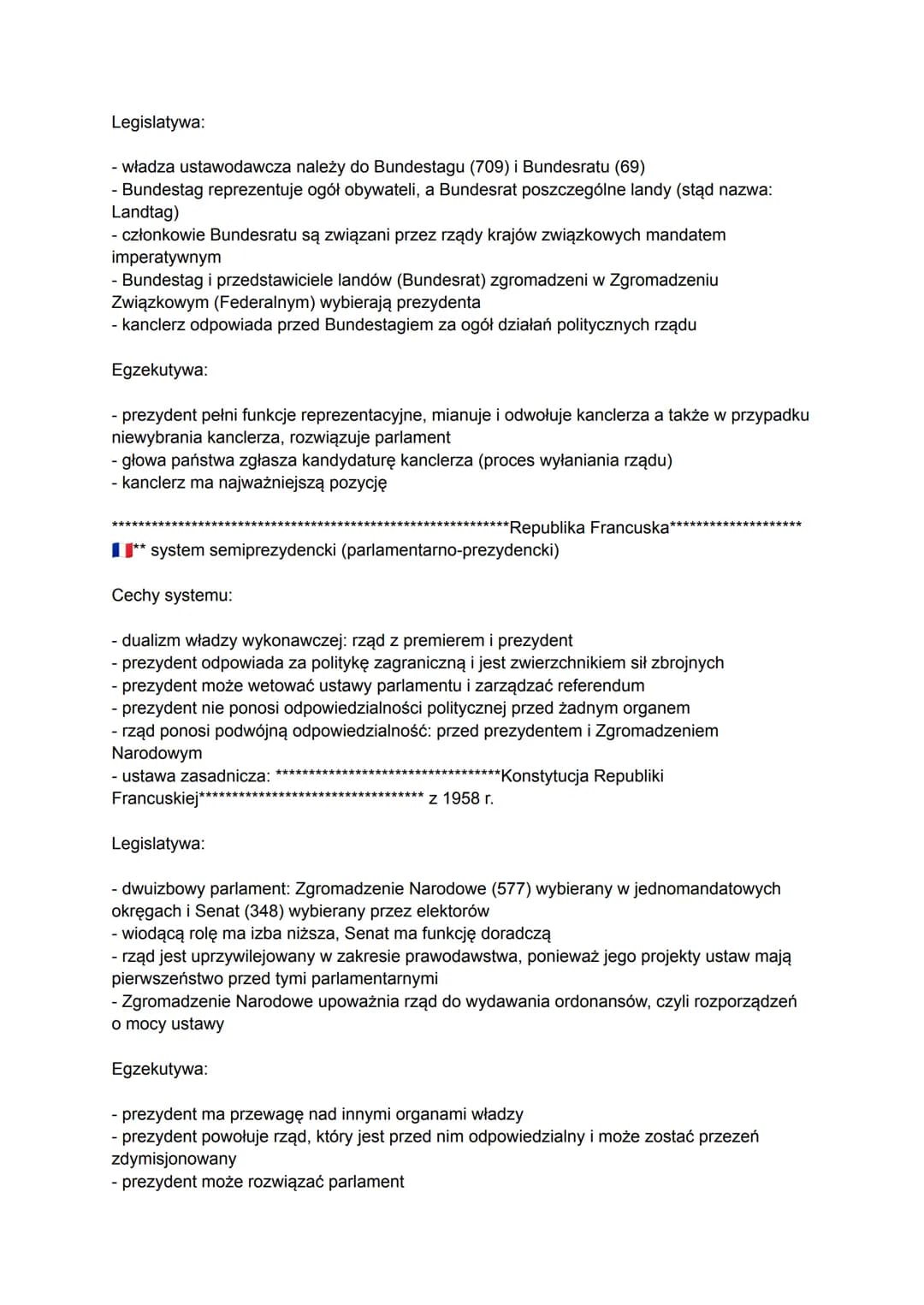 # Ustroje polityczne współczesnych państw
### Sprawowanie władzy
Podmioty władzy:
- zbiorowy suweren - ogół obywateli danego państwa (zasada