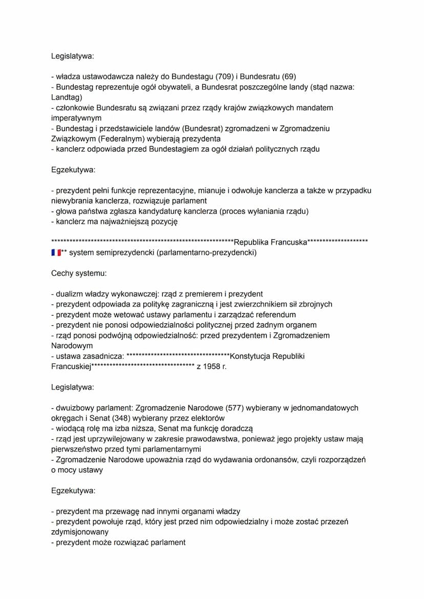 # Ustroje polityczne współczesnych państw
### Sprawowanie władzy
Podmioty władzy:
- zbiorowy suweren - ogół obywateli danego państwa (zasada
