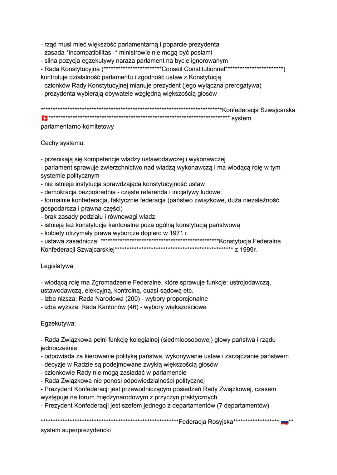 # Ustroje polityczne współczesnych państw
### Sprawowanie władzy
Podmioty władzy:
- zbiorowy suweren - ogół obywateli danego państwa (zasada