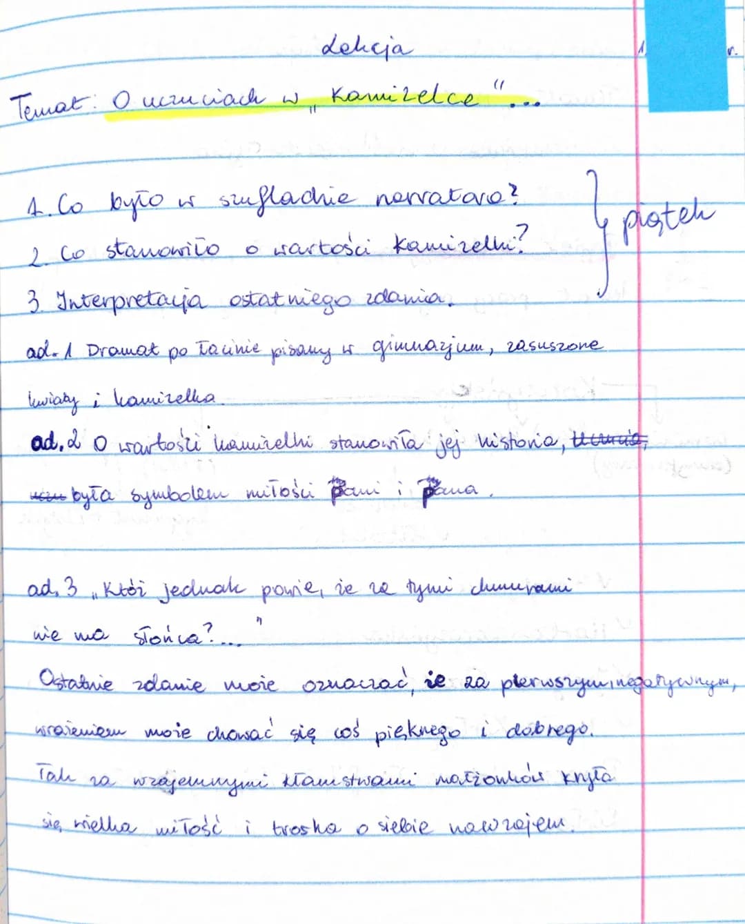 Laky'a
Temat: Problem asymilagi Zydów i nowelce
Mauri Konopnickiej Mandel Goleńish",
yenzyl ezopowy - op pour pisanie o, cenzurowych"
wydane