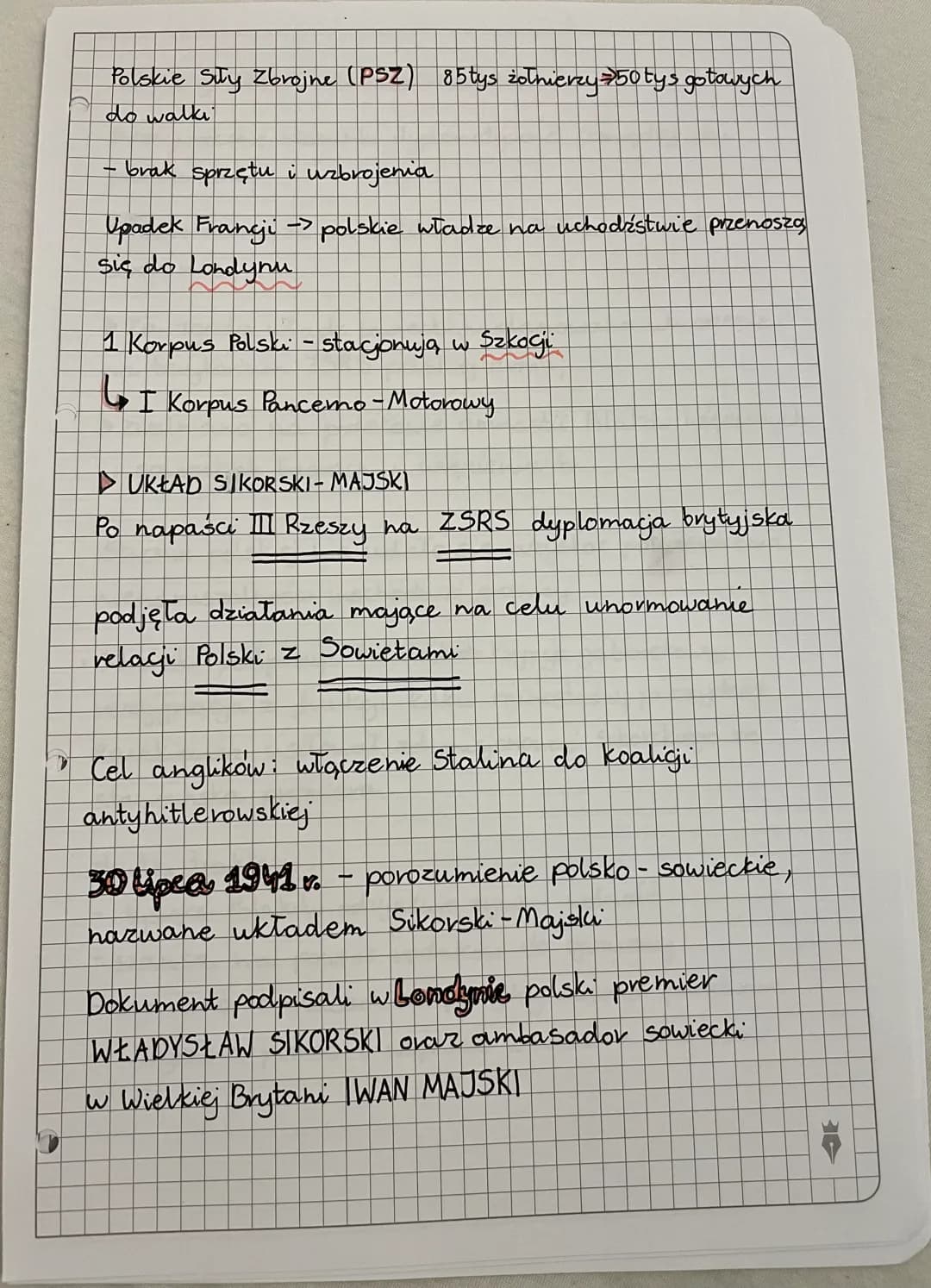 Utworzenie grupy Inicjatywnej przez Stalina
▶ zadanie: organizowanie nowych struktur pod niemiecką
okupacją
▶ członkowie: Marceli Nowotko, P