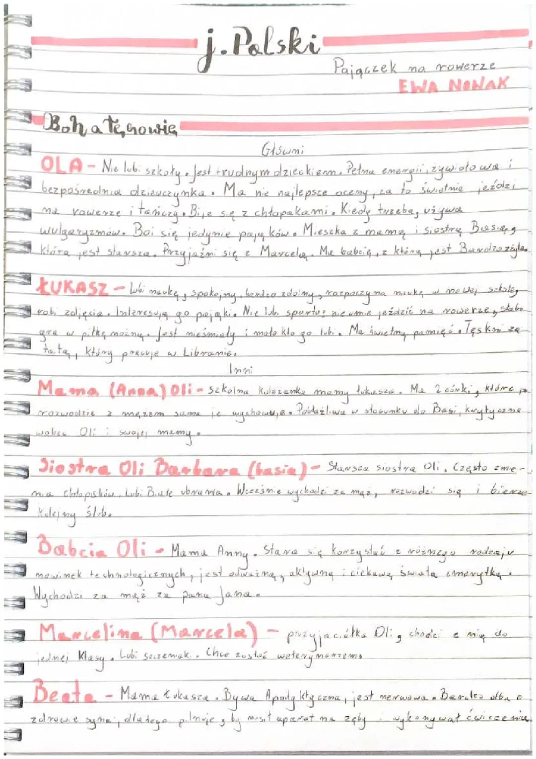 Pajączek na rowerze 