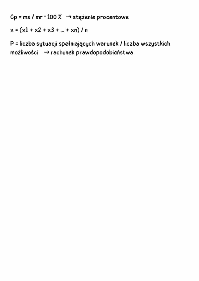WZORY
Pole powierzchni
P
a²
P
P =
trójkąta = (a h) /2
P
= a h
P = (a + b) h/2
prostokąta
=
równoległoboku
trapezu
a b
P =e*f/2
rombu
w pigut