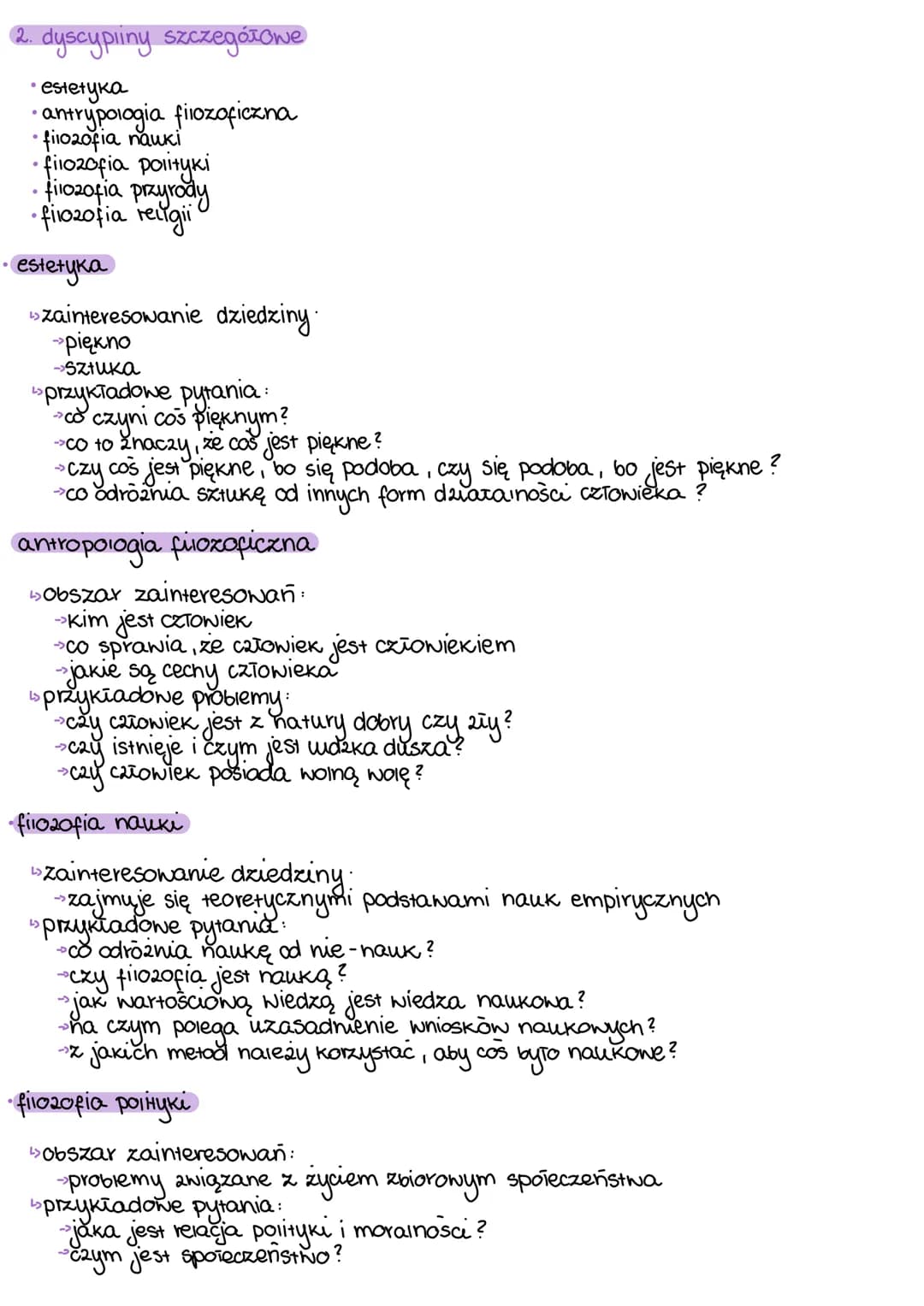 .
filozofia informacje ogólne
1. Podstawowe dziedziny filozofii
• ontologia/metafizyka
epistemologia
• aksjologia
•etyka
ontologia /metafizy