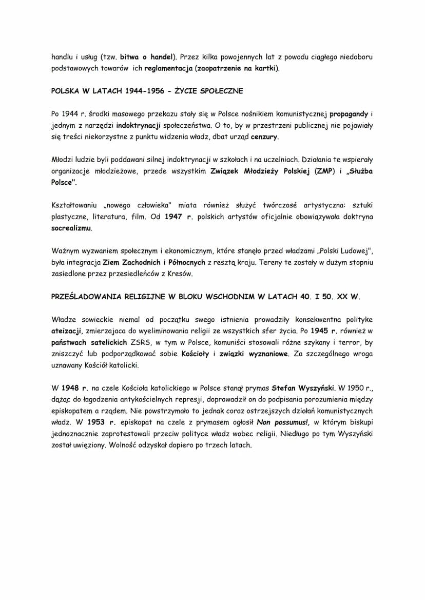PODSTAWY NOWEGO PORZĄDKU EUROPY I ŚWIATA PO II WOJNIE ŚWIATOWEJ
W toku II wojny światowej (1939-1945) ukształtowała się koalicja antyhitlero