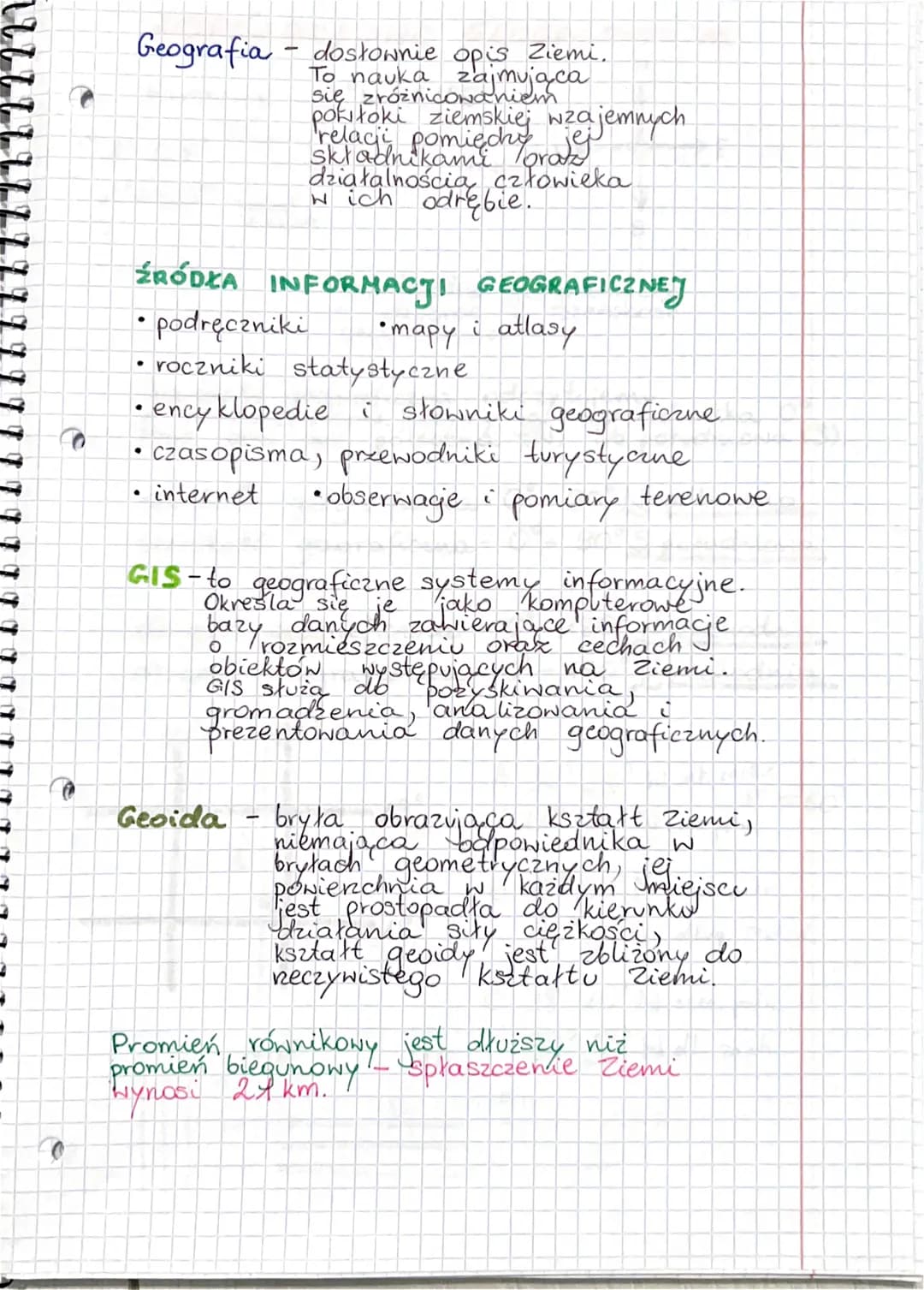 geografia
Globus-model Ziemi
Siatka geograficzna-układ południków i równoleżników
na globusie
Siatka kartograficzna - układ południków ?
rów