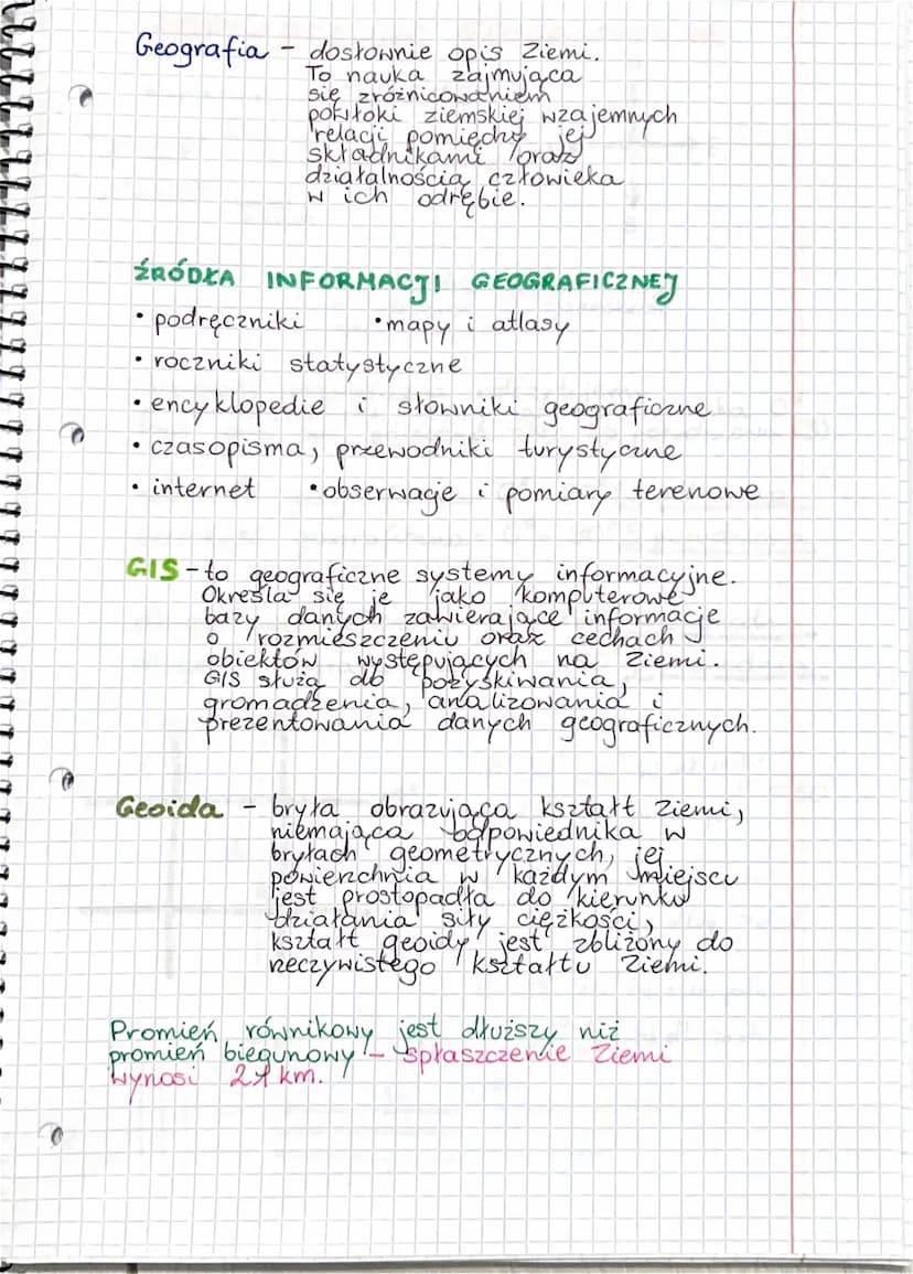 geografia
Globus-model Ziemi
Siatka geograficzna-układ południków i równoleżników
na globusie
Siatka kartograficzna - układ południków ?
rów