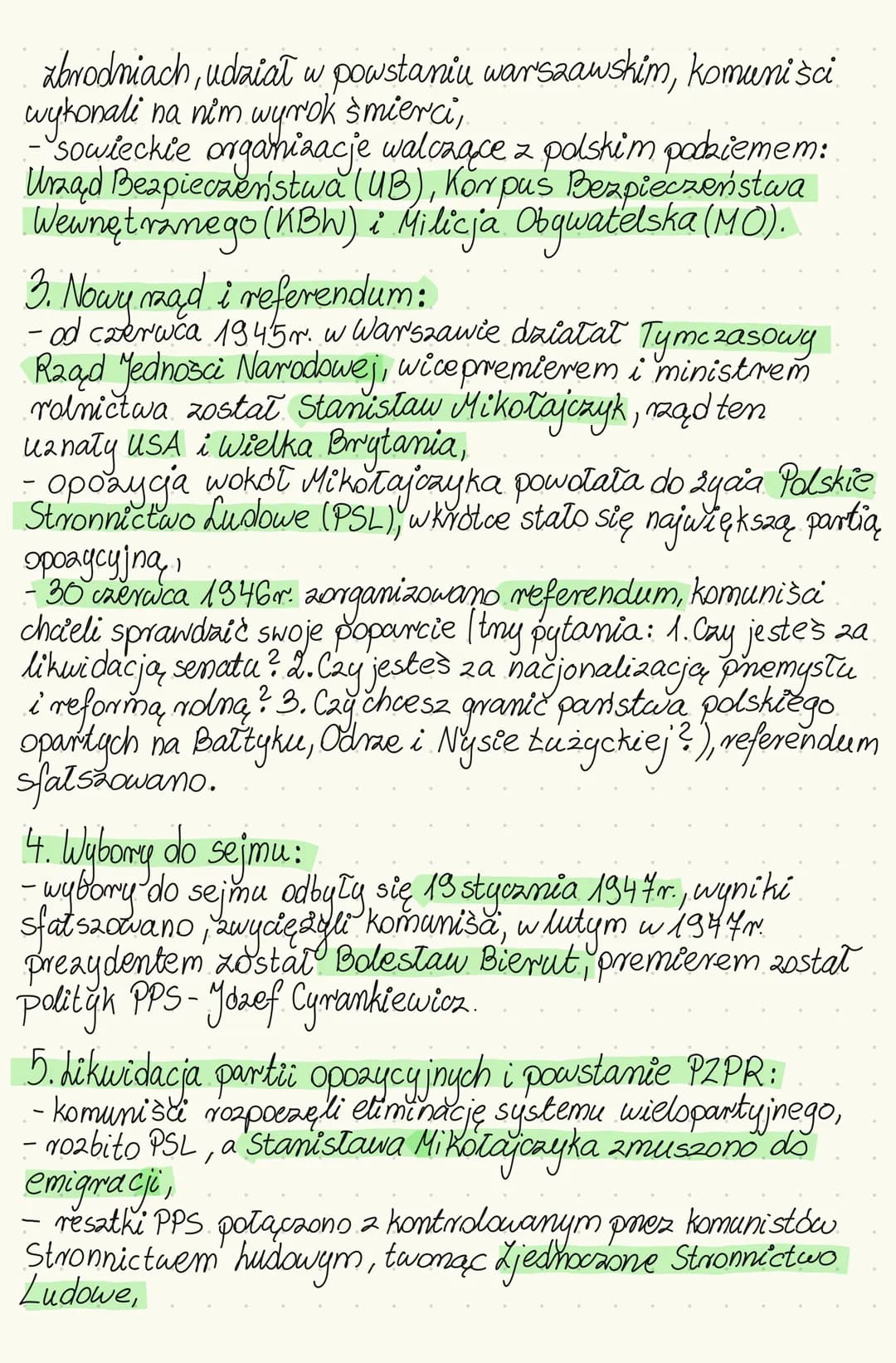 
<p>Początki władzy komunistów w Polsce datują się na okres po Manifest PKWN, który został ogłoszony 22 lipca 1944 roku. Komitet Wyzwolenia 