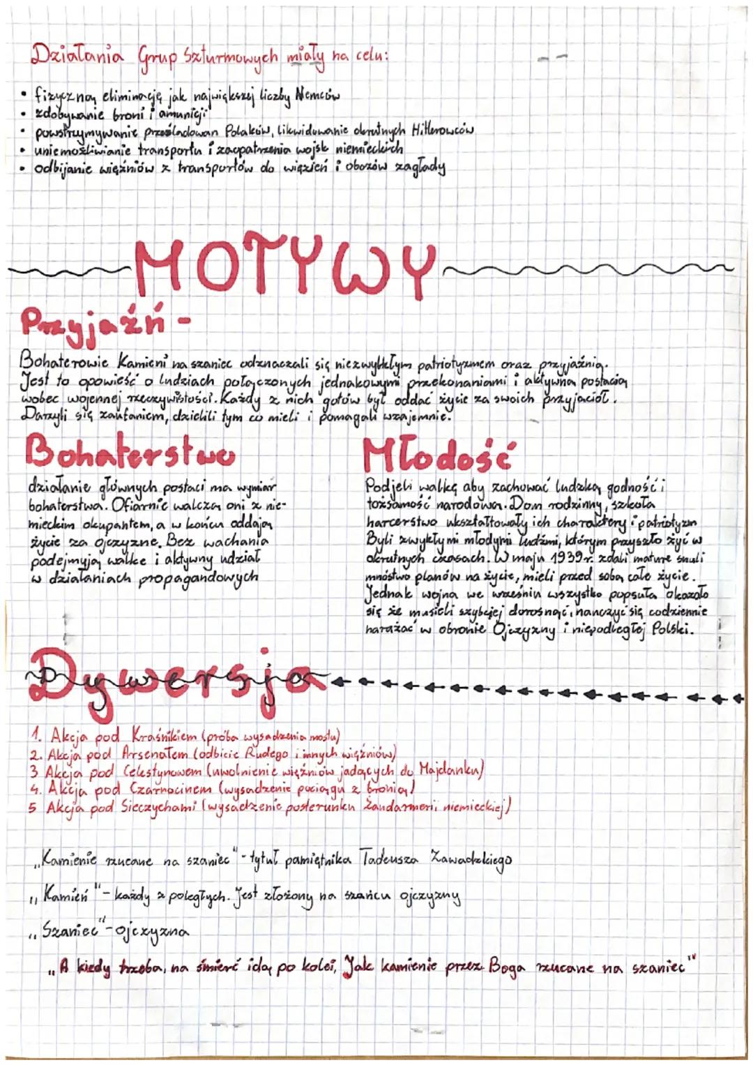 Kamčenie na
Szaniec
Aleksander Kamiński
Plan Wydarzen
1 Zdanic matury prees Aleko, Rudego i Zuśkę.
2 Wycieczka hareesxy w Beskidy Slaskie
Ga