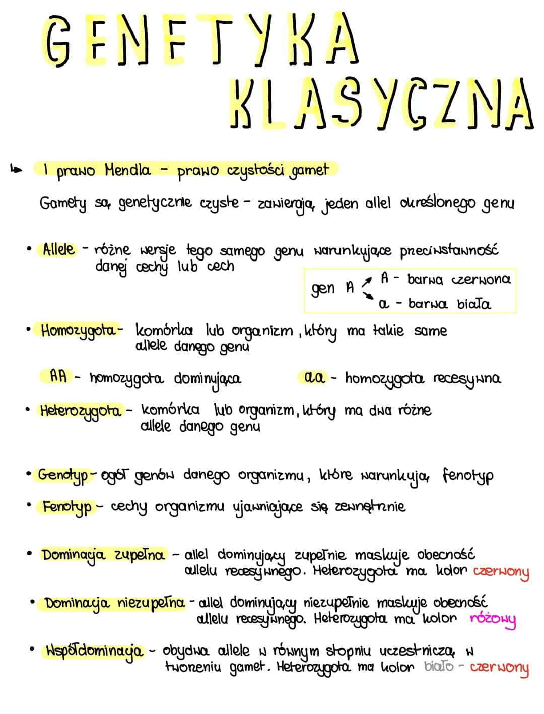 Genetyka klasyczna