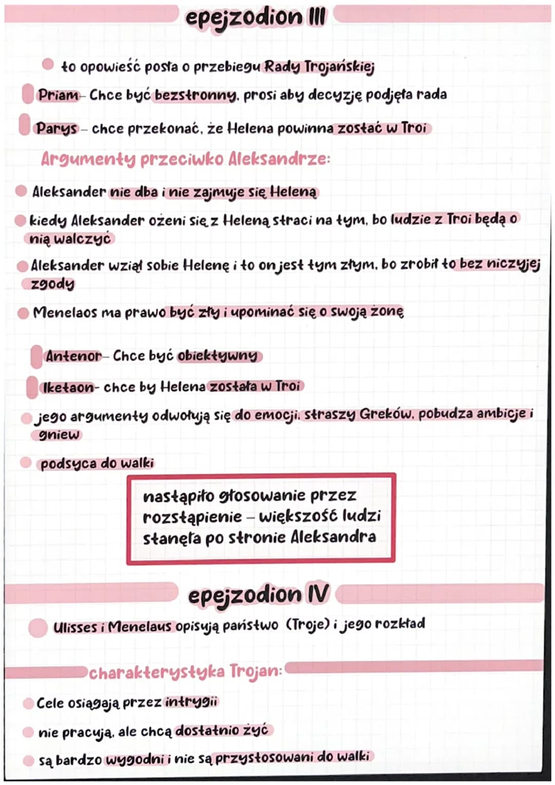 „Odprawa poslów greckich"
Jan Kochanowski
pierwszy polski dramat oparty na wzorcach antycznych
nawiązuje dolliady" Homera, chociaż w eposie 