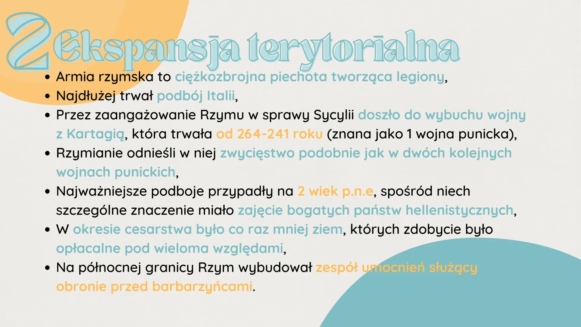 10
Imperium
-rzymskie Daly
• 753 rok p.n.e - data założenia
Rzymu
• 509 rok p.n.e - powstanie republiki
rzymskiej
300 rok p.n.e - prawne zró