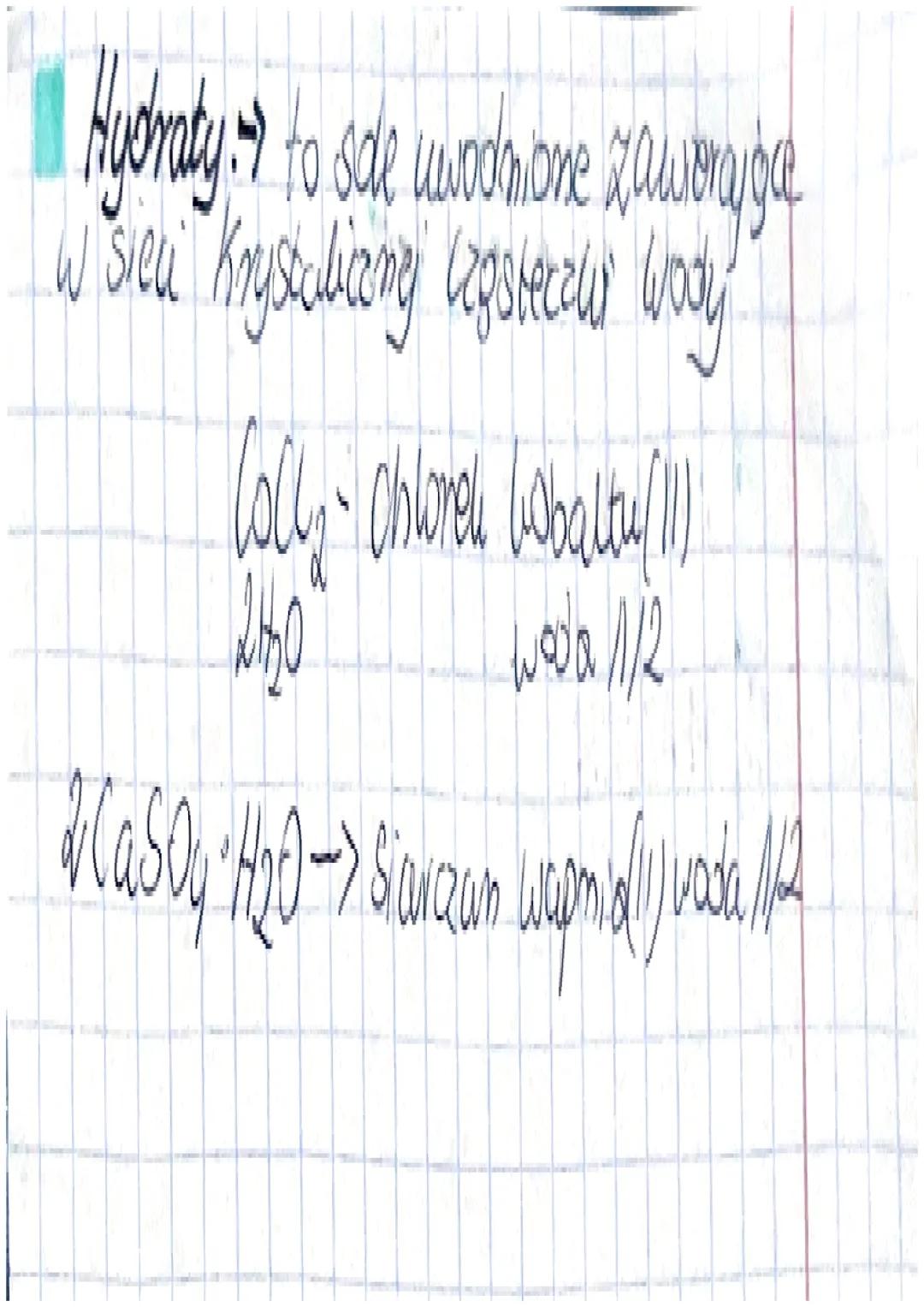 CHEMIA
Tworzenie wzorows sumanycznych soli
*SOLESą to związki chemiczne zbudowane
z atomow metalu (kationów metalu) i resity
kwasowy (amionó