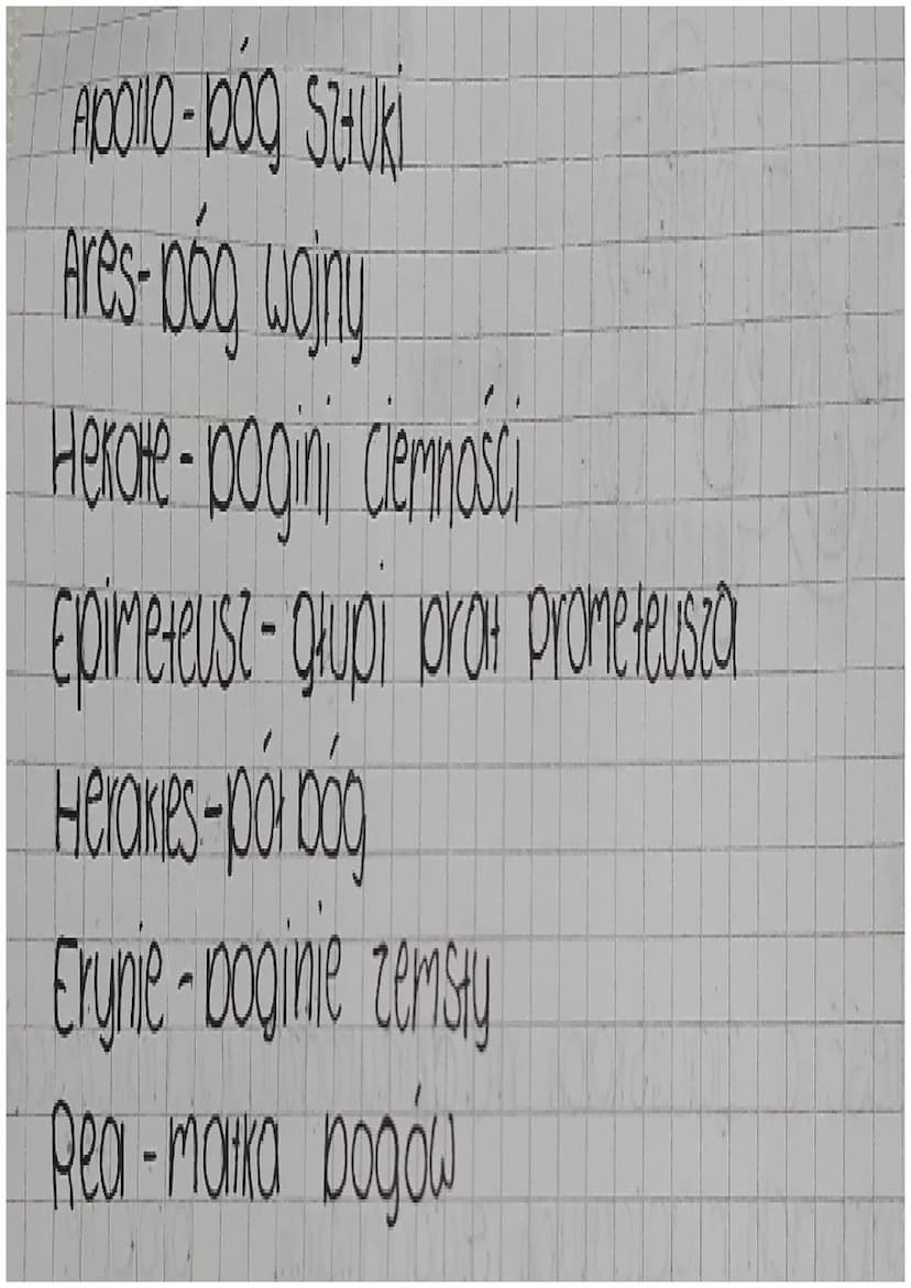 Sony h
polstri
begowic greccy
posejaon-bog mon
Hades-bóg poaziemi
zeus-bog bogow
Hera-zona zeusa
definicje
mit-opowieść o zjawiskach nadprzy
