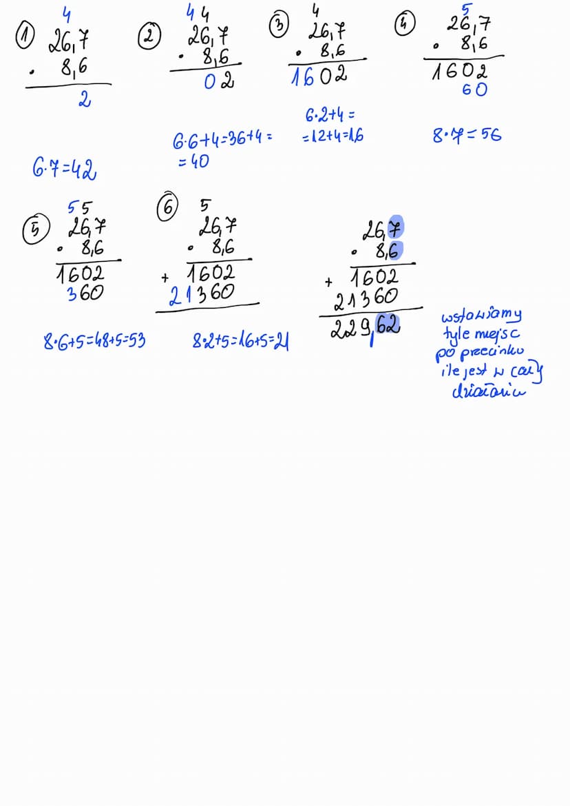 a)
A) 6,3:0.09
B) 4,5:5
A) 41,3:7
B) 22,68:0,9
26,7×8,6
6,3:009 = 630:9 = 40
παίρι έσω
przesuria my
tall przecinell
aby była zyliła liceba
ж