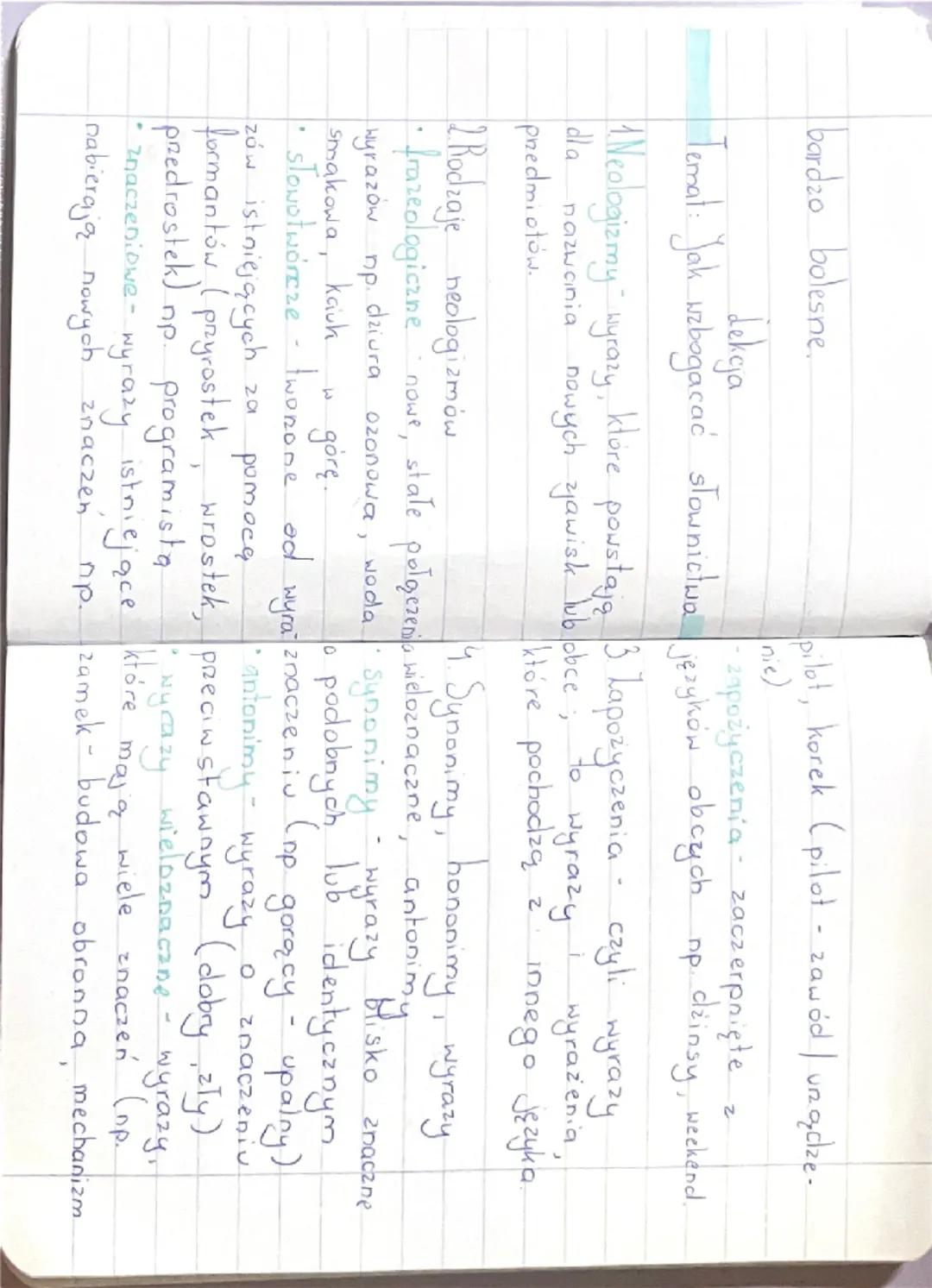 bardzo bolesne.
Lekcja
pilot, korek (pilot - zawód / urządze
nie)
zapożyczenia zaczerpnięte
2
Temat: Jak wzbogacać słownictwa jezyków obcych