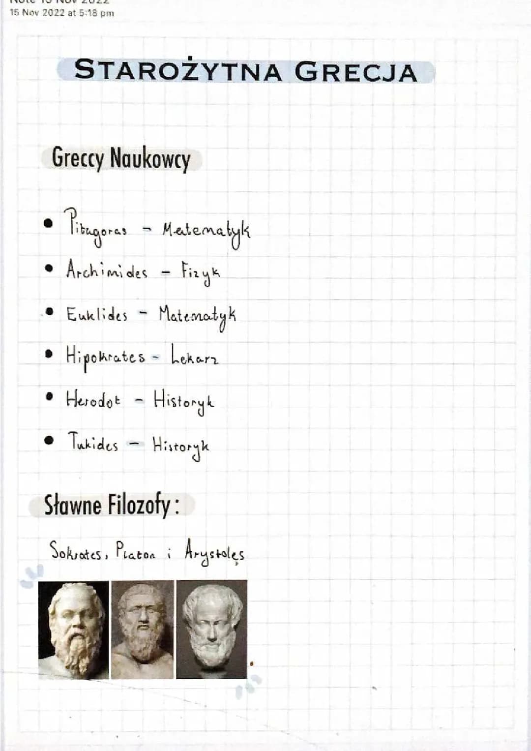 Odkryj NAJSŁYNNIEJSZYCH uczonych i filozofów starożytnej Grecji