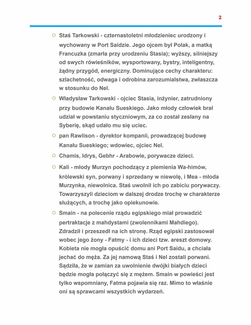 =
W pustyni iw puszczy
Henryk Sienkiewicz
★Czas akcji: koniec XIX w
★Miejsce akcji: Afryka Północno-Wschodnia
★Narracja: prowadzona jest w t