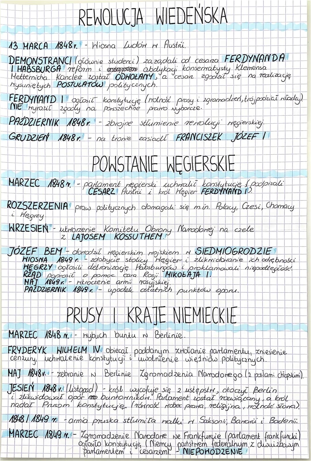 
<p>Geneza Wiosny Ludów obejmowała postulaty reform politycznych, takie jak rozszerzenie praw obywatelskich, prawa wyborcze i walkę o niepod