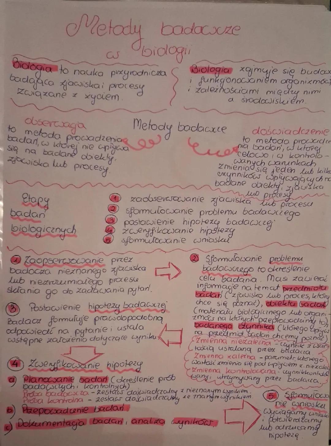 Metody badawcze
as biologii
Biologia to nauka przyrodnicza
badająca zjawiska i procesy
Związane z życiem.
Obserwacja
to metoda prowadzenia
b