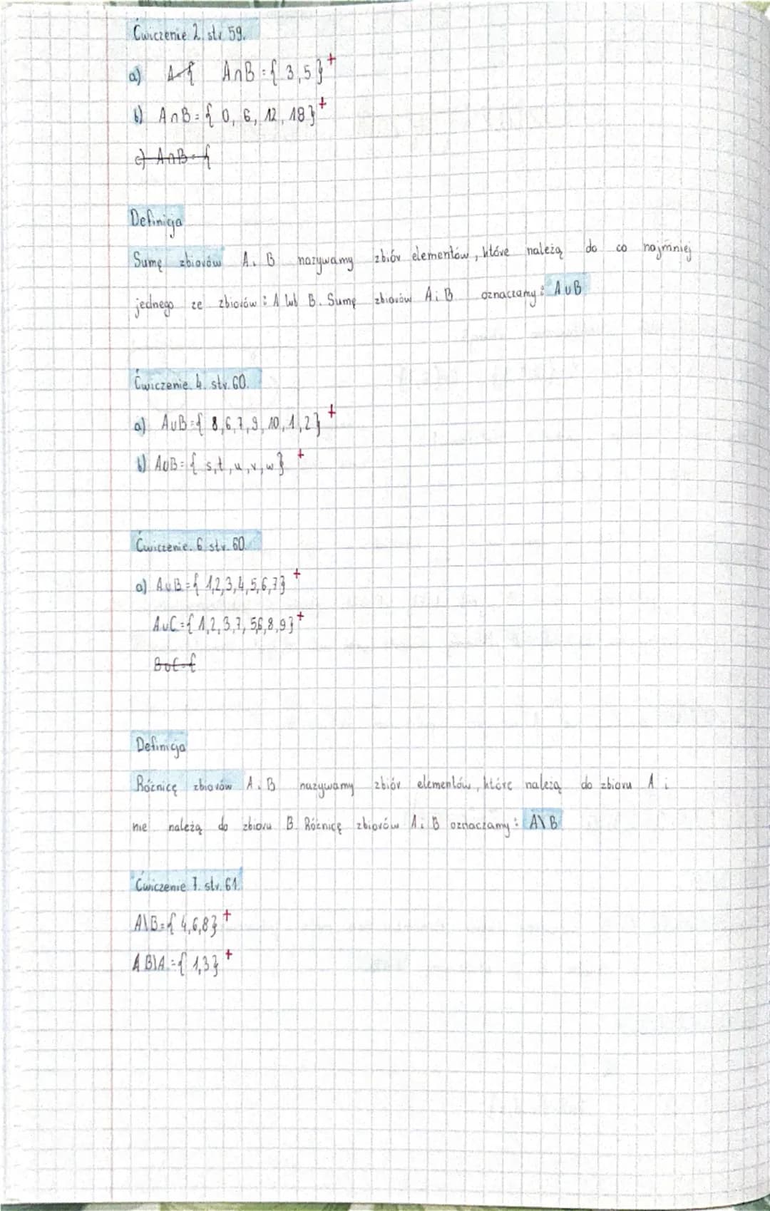 MA
2.1. Zhary
Przyklad 2
ATYKA
Dział: Język matematyki
Na diagramie obok przedstawiono zbiory:
B
C
B={1,2,3} = {6, 7}
C
13
6
2
7.
4
A
A-{1,2