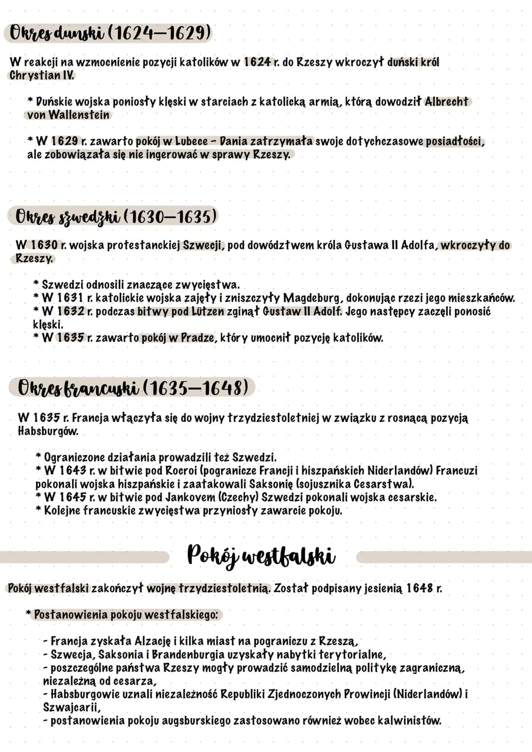 Wojna Urzydziestoletnia
Przyczyny wojny trzydziestoletniej
konflikty religijne na terenie Rzeszy:
*
* protestanccy władcy zaczęli dążyć do u