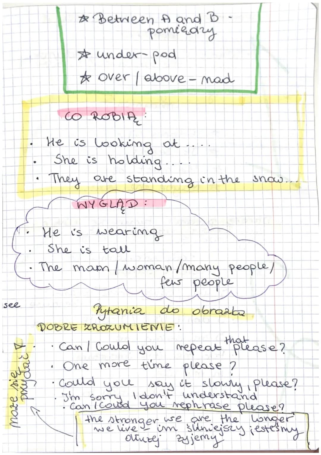 Ft
Matura ustna
1 Rozmowa wstępna
(2) Chmurki
OPINIA
•What do you think?
How about you?
1
ODRZUCENIE
to I don't think it's a good idea
I can
