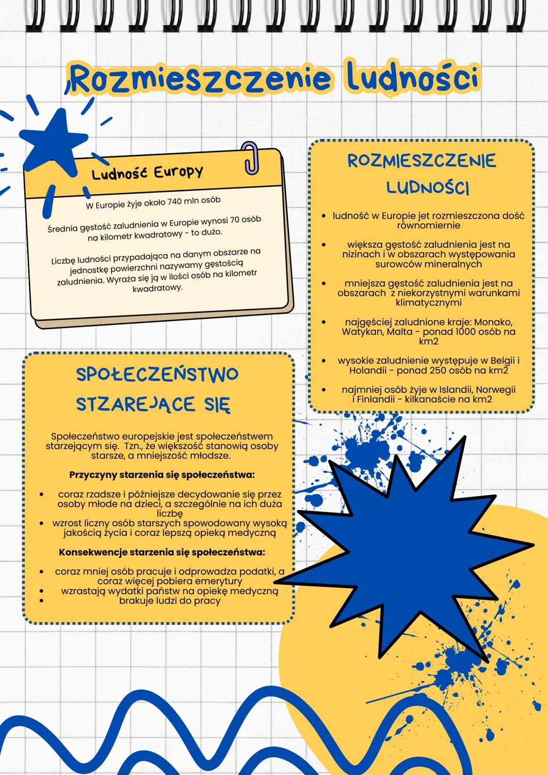 # Europa

ŚRODOWISKO I LUDNOŚĆ

Europa

Europa to jeden z najmniejszych kontynentów.

Zajmuje 10,5 mln km kwadratowych, co stanowi 0,02
powi