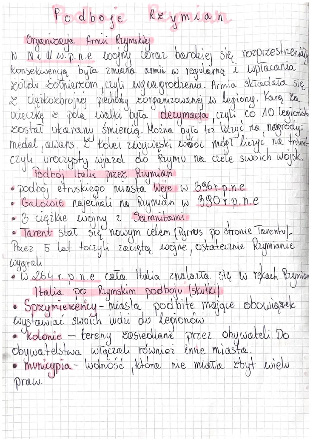 Podbo je Rzymian
Organizajo Armin Rzymskiej
się
W N ill w.p.n.e loojny wraz bardziej się, rozprizestrzeniały
konsekwenye była zmiano armie w