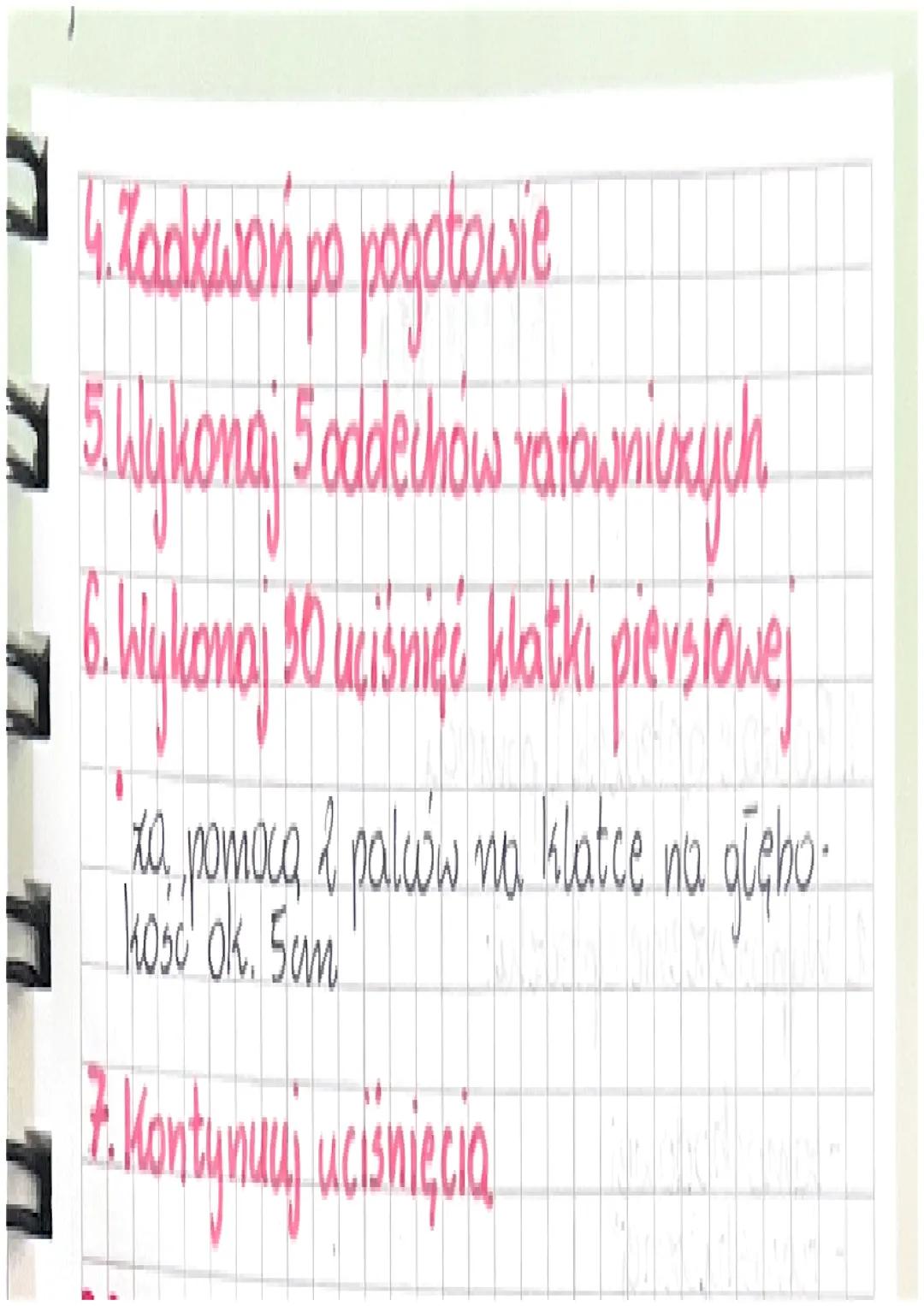 # Els resuscytacja

Geażeniowo-octadechowa

hagte zatezymanie zçażenia

=>W vazie NZK należy voxpocząć podstawowe
zabiegi vesuscytacji(najwa