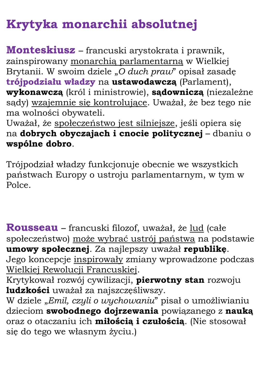 Europa i świat w XVIII
wieku
Cały dział, Dział IV
1.Kultura oświecenia
Wiek XVIII - „Stulecie świateł – epoka oświecenia
-
- postęp technicz